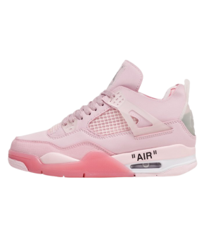 Nike x OFF White Air Jordan 4 Retro Pink