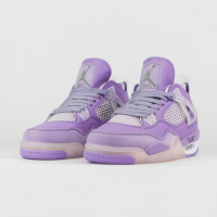 Nike x OFF White Air Jordan 4 Retro Purple