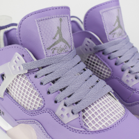 Nike x OFF White Air Jordan 4 Retro Purple