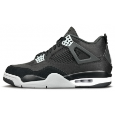 Nike Air Jordan 4 Retro Black Canvas
