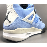 Nike Air Jordan 4 Retro University Blue с мехом