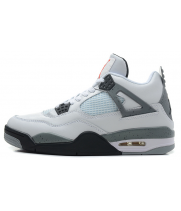Nike Air Jordan IV 4 Retro White Grey