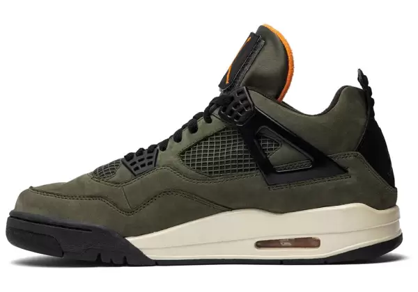 Nike Air Jordan 4 Retro Undefeated с мехом